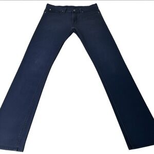 Buffalo David Bitton Archer Jeans Mens 34x33 Blue Slim Stretch Cotton Blend